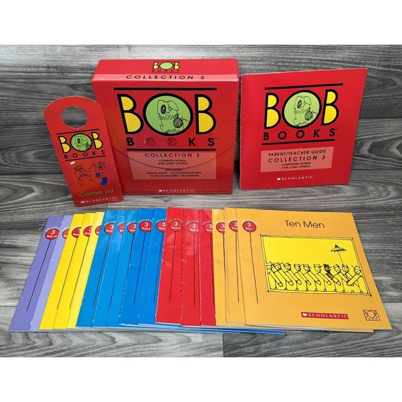 Scholastic | Other | Bob Books Collection 3 Box Complex Words Long ...